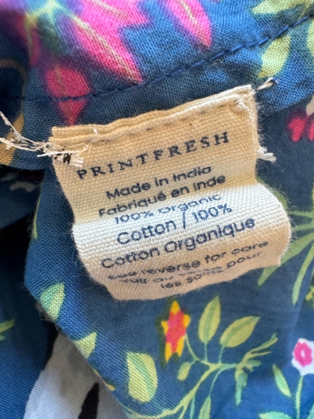 Printfresh Must Love Dogs Indigo Blue Sleep Shirt Organic Cotton - Picture 5 of 11